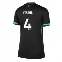 Fotbalové Dres Liverpool Virgil van Dijk #4 Dámské Venkovní 2024-25 Krátký Rukáv